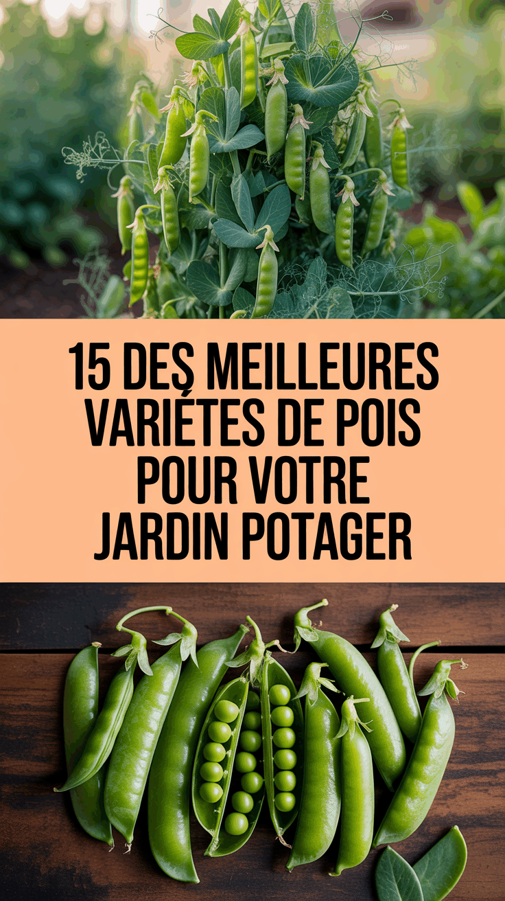 15 des meilleures variétés de pois pour votre jardin potager