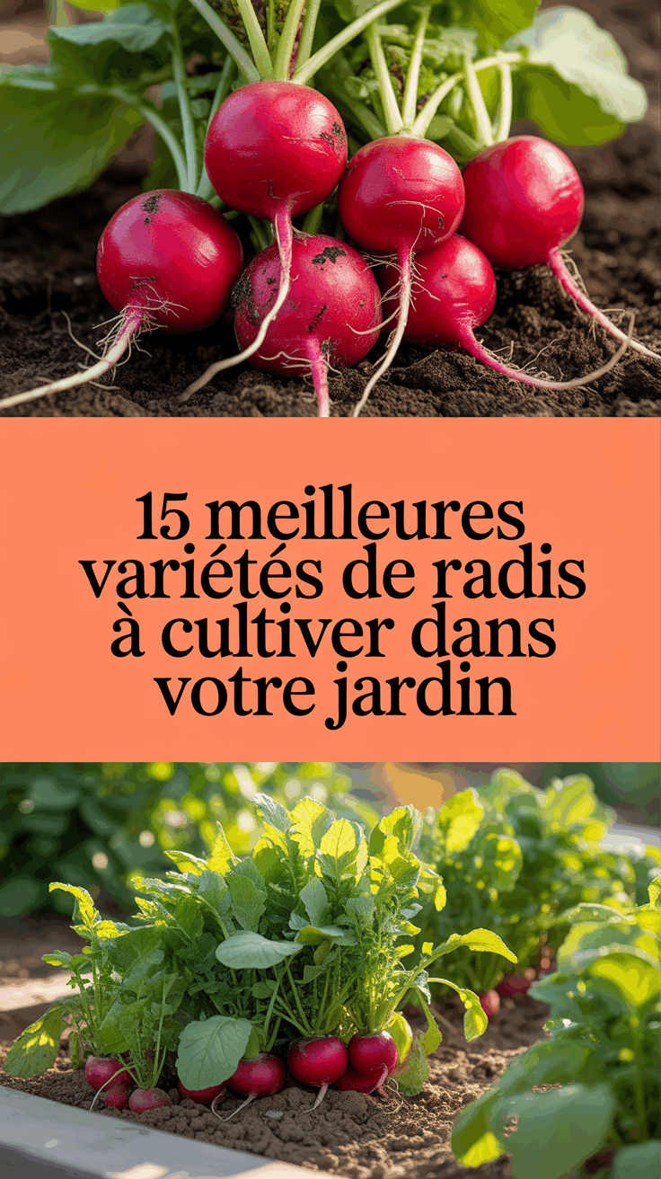 15 meilleures variétés de radis à cultiver dans votre jardin