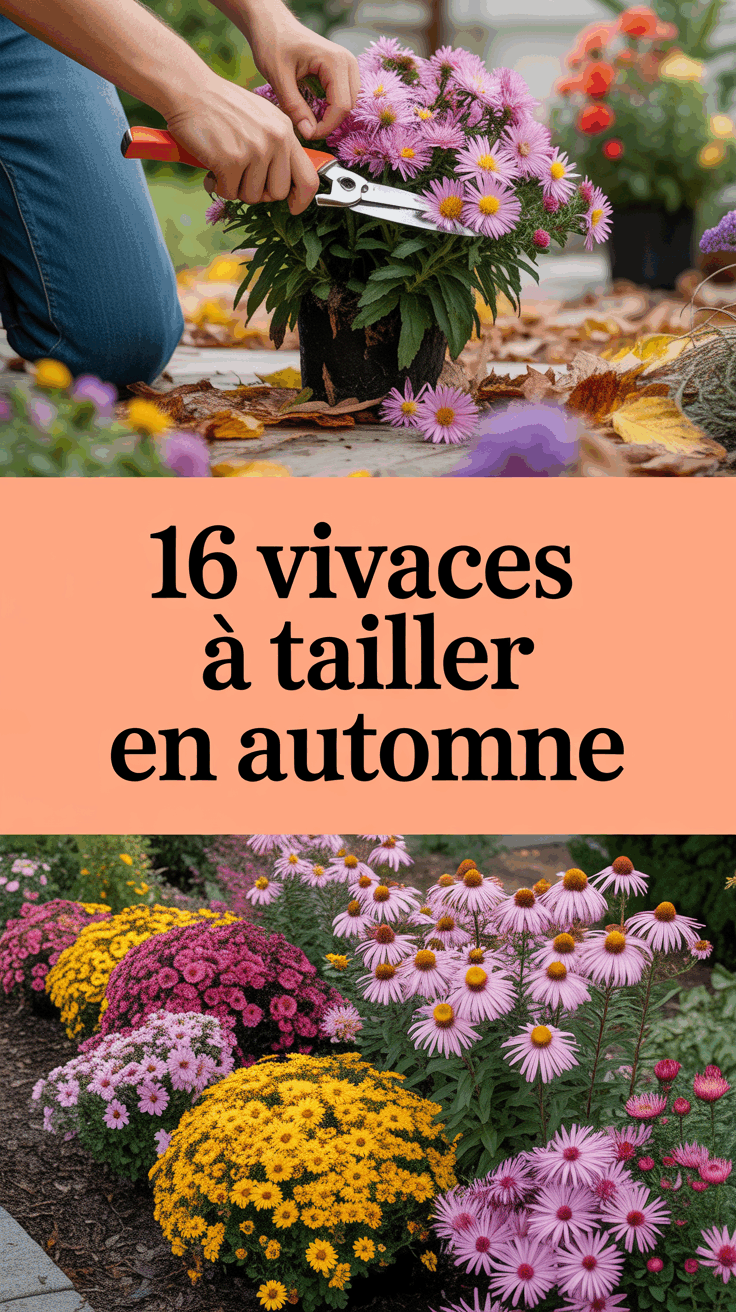 16 vivaces à tailler en automne