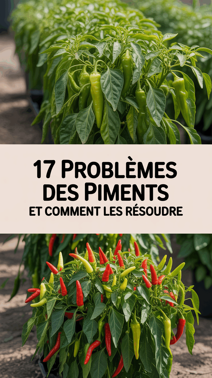 17 Problèmes des Piments et Comment Les Résoudre