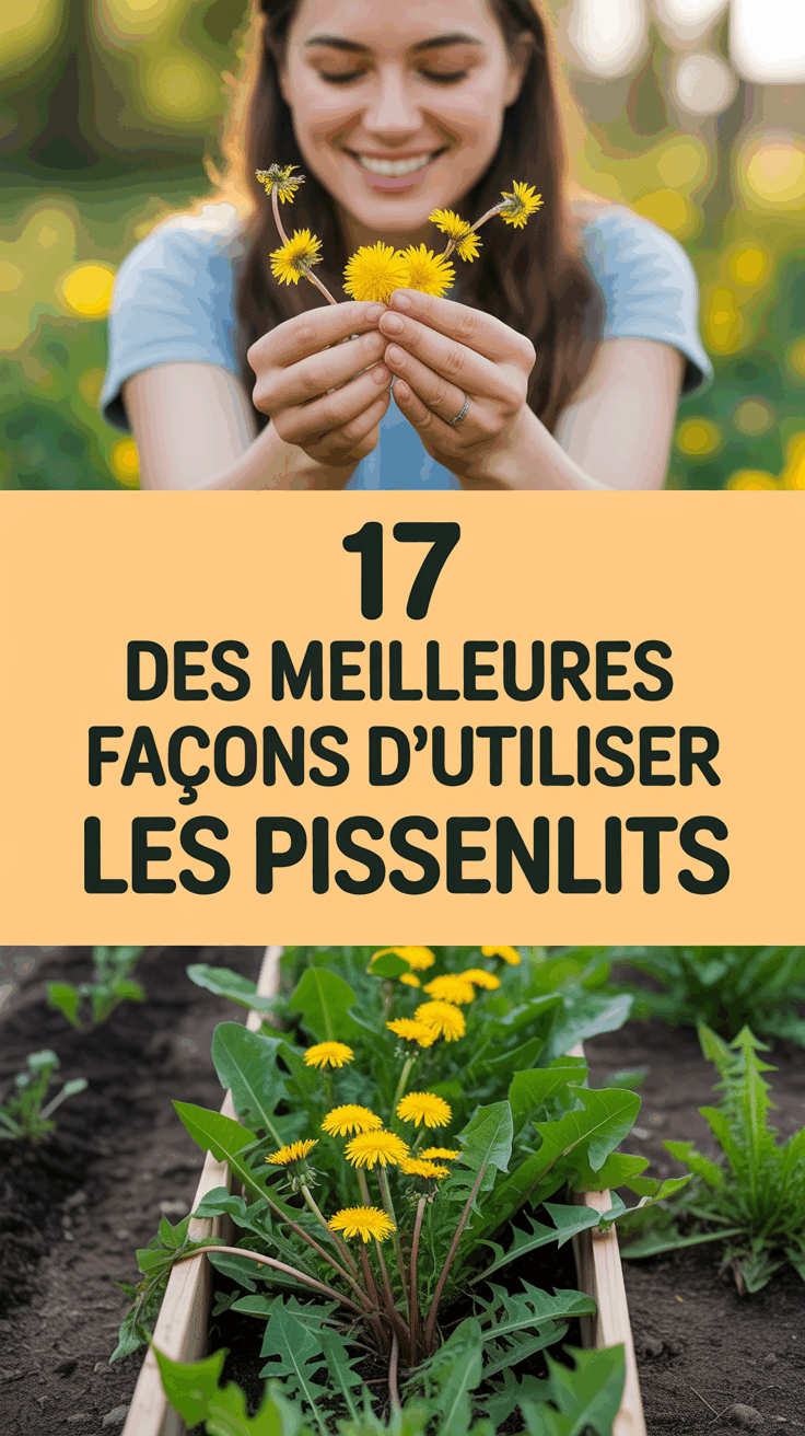 17 des meilleures façons d&rsquo;utiliser les pissenlits
