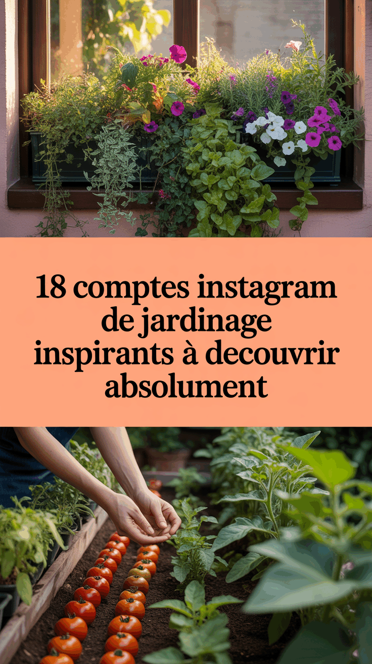18 comptes Instagram de jardinage inspirants à découvrir absolument