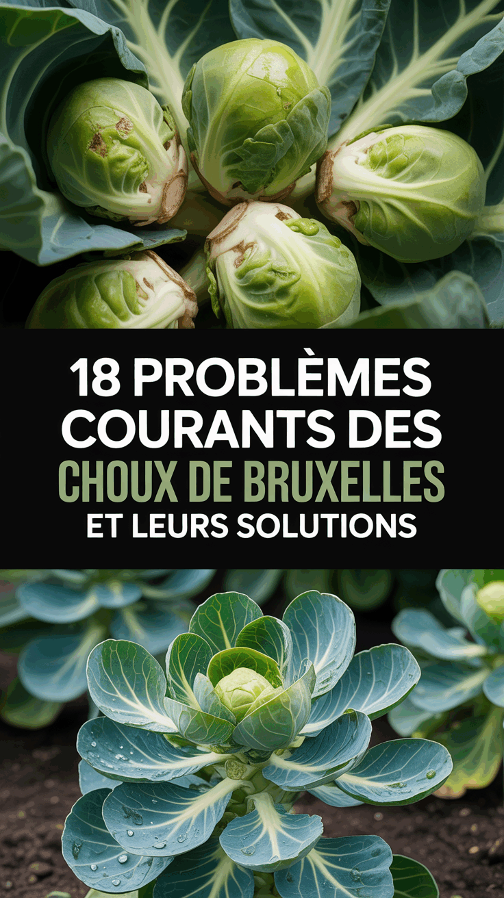 18 problèmes courants des choux de Bruxelles et leurs solutions