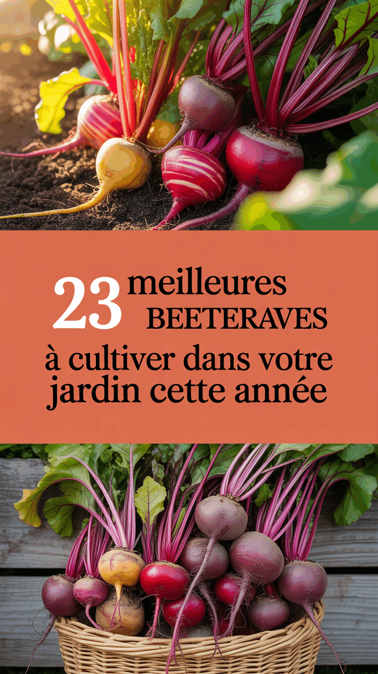 23 meilleures variétés de betteraves à cultiver dans votre jardin cette année
