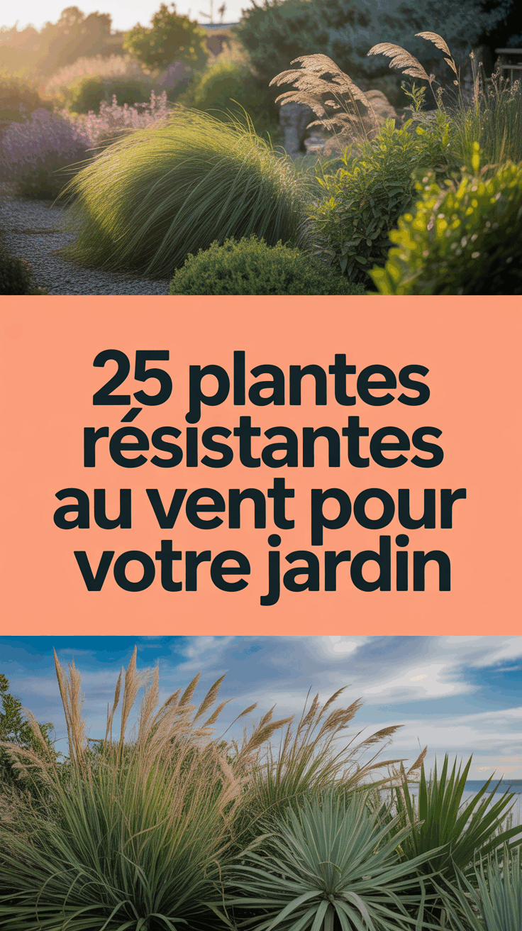 25 Plantes Résistantes au Vent pour Votre Jardin