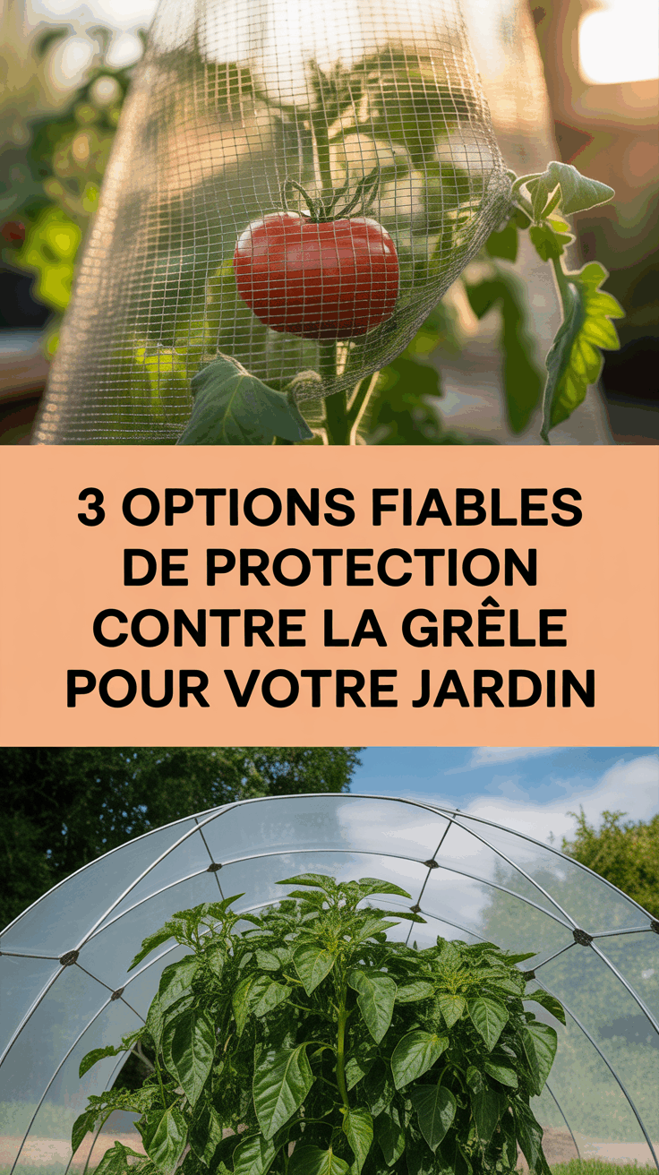 3 options fiables de protection contre la grêle pour votre jardin