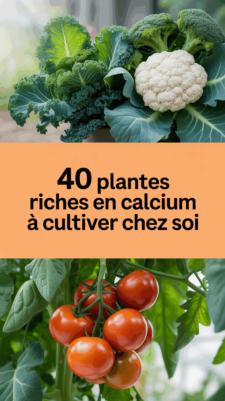 40 Plantes Riches en Calcium à Cultiver Chez Soi