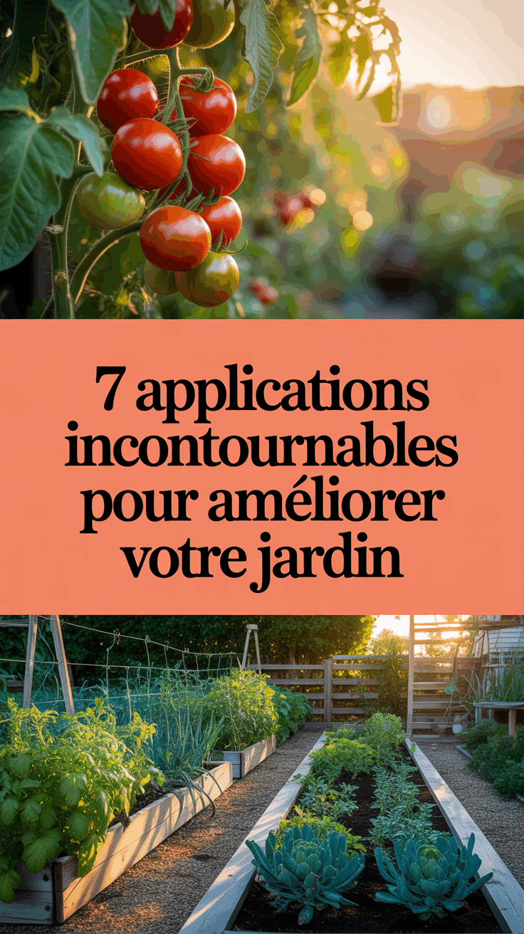 7 Applications Incontournables pour Améliorer Votre Jardin