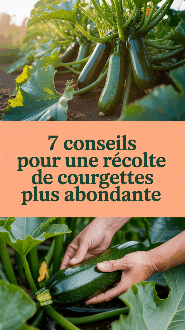 7 conseils pour une récolte de courgettes plus abondante