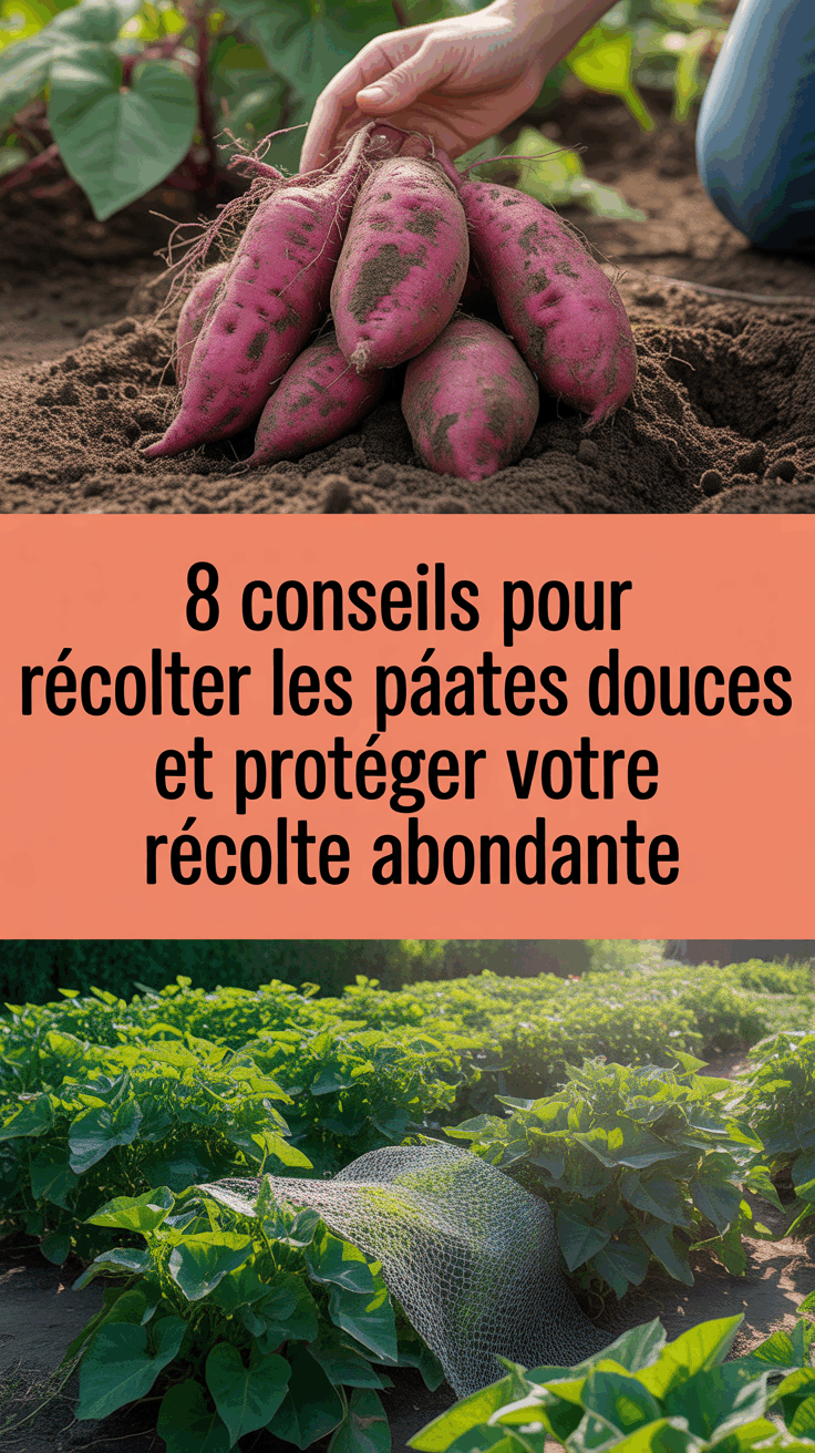 8 conseils pour récolter les patates douces et protéger votre récolte abondante