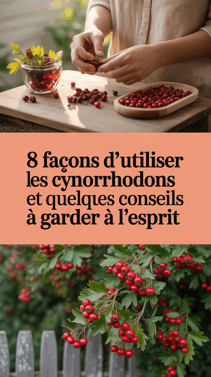 8 façons d'utiliser les cynorrhodons et quelques conseils à garder à l'esprit