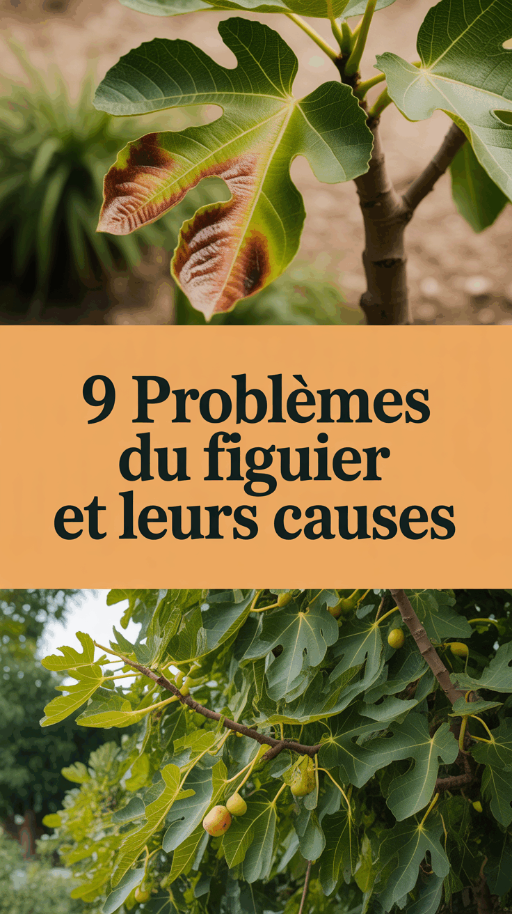 9 Problèmes du figuier et leurs causes