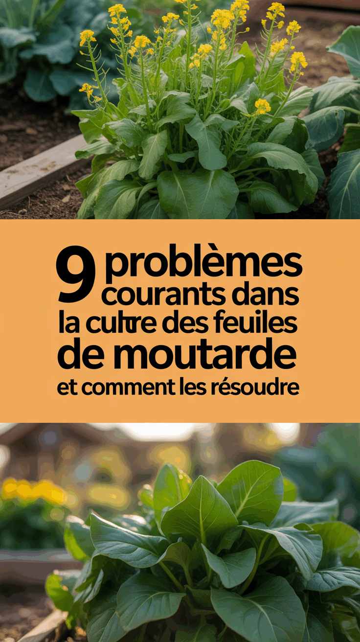 9 problèmes courants dans la culture des feuilles de moutarde et comment les résoudre