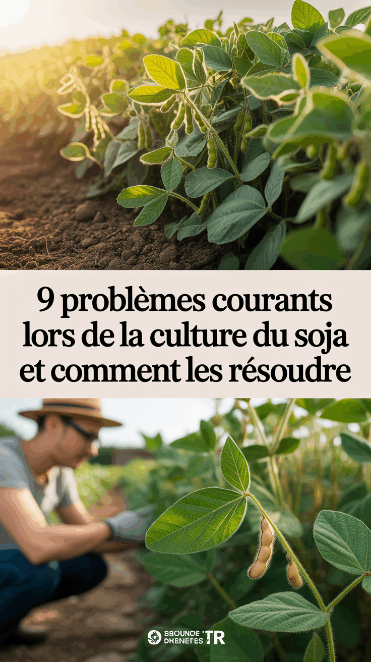 9 problèmes courants lors de la culture du soja et comment les résoudre