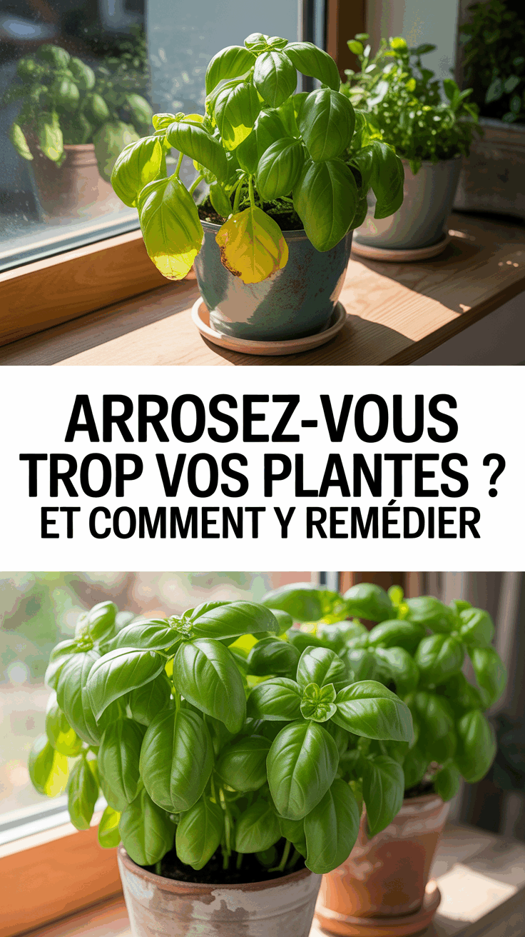 Arrosez-vous trop vos plantes ? Et comment y remédier