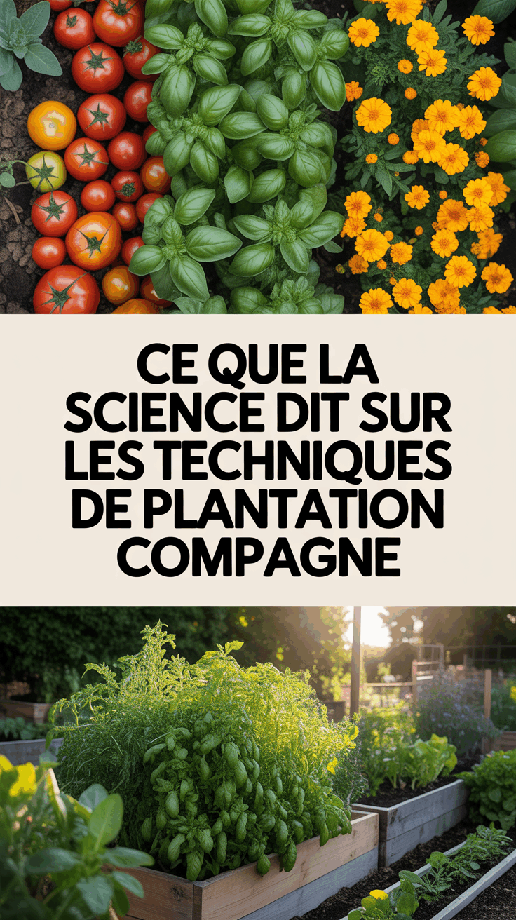 Ce que la science dit sur les techniques de plantation compagne