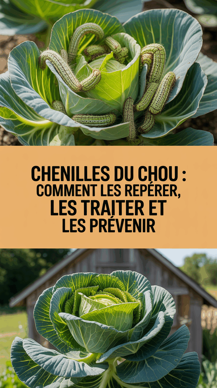 Chenilles du chou : comment les repérer, les traiter et les prévenir