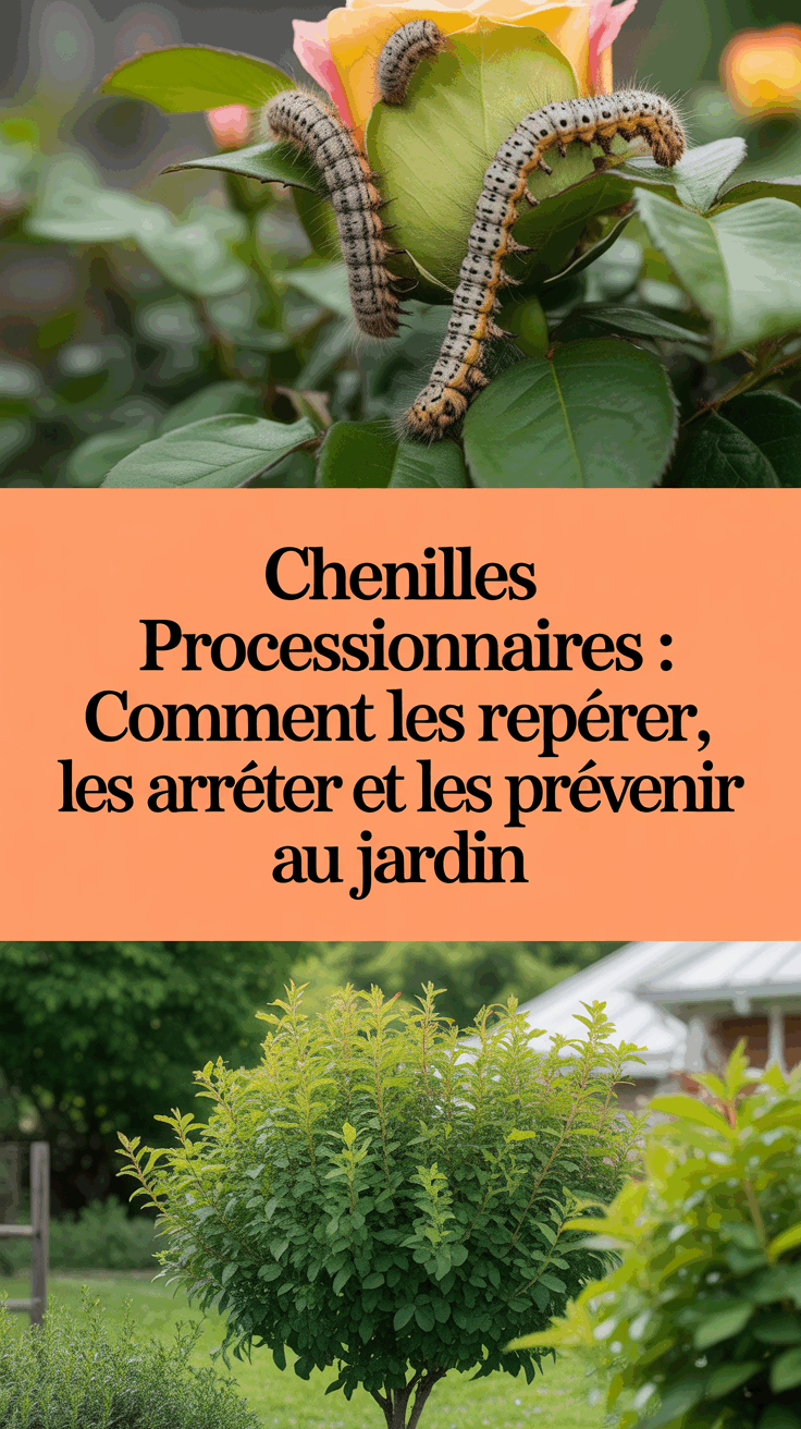 Chenilles processionnaires : comment les repérer, les arrêter et les prévenir au jardin