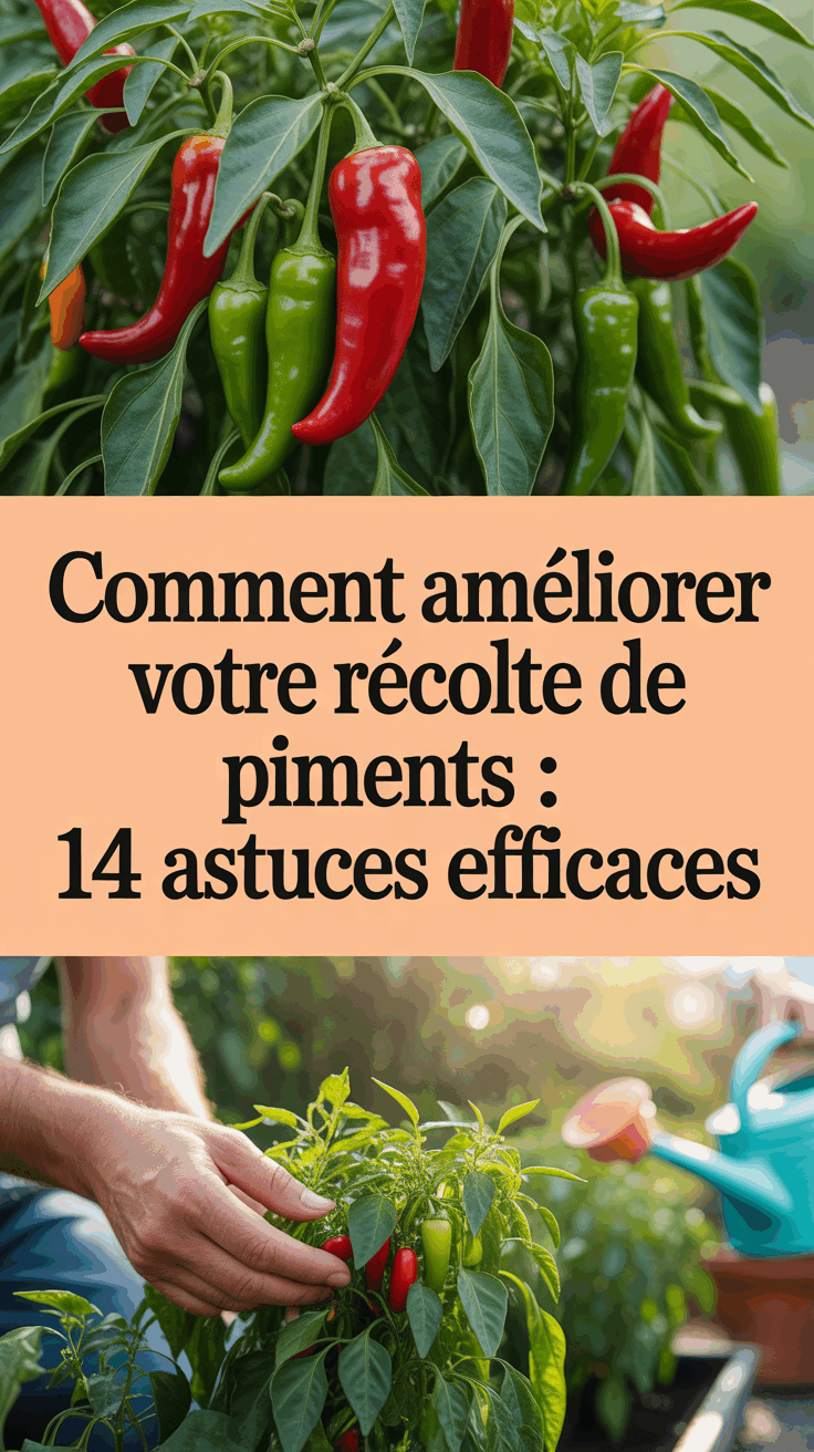 Comment Améliorer Votre Récolte de Piments : 14 Astuces Efficaces