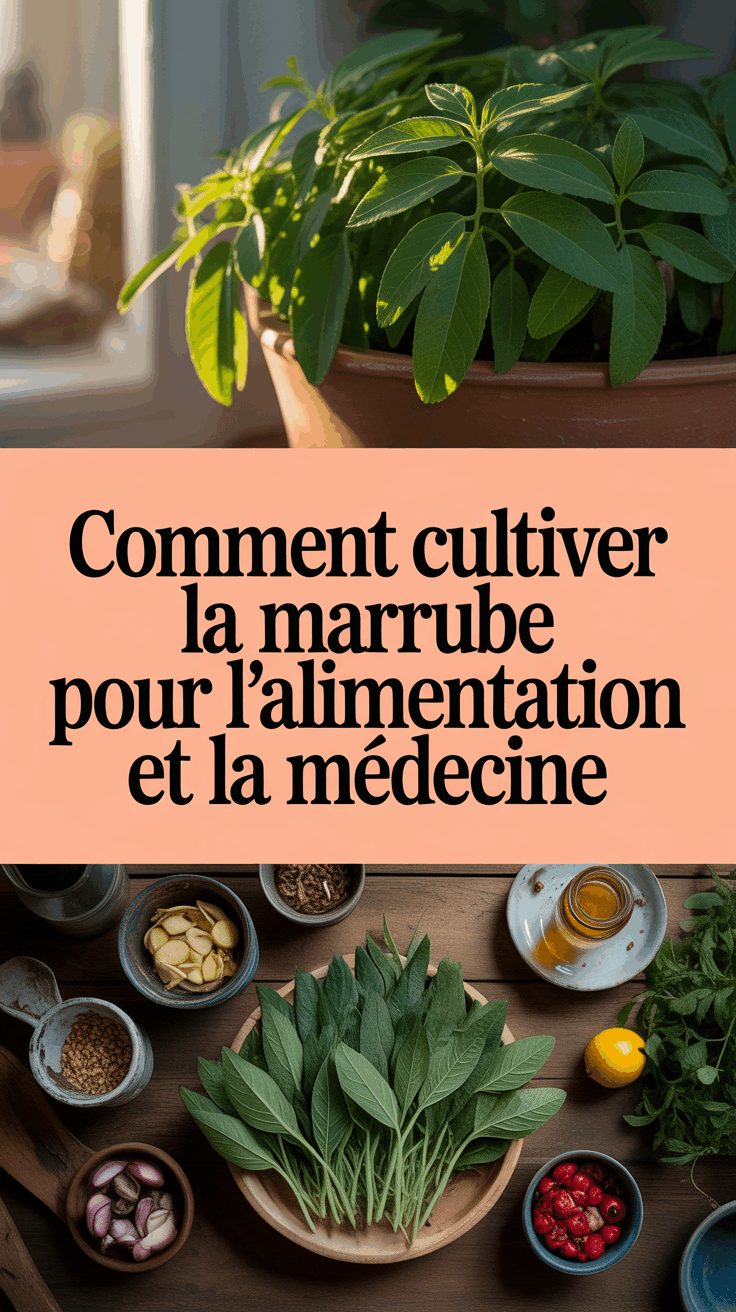 Comment Cultiver la Marrube pour l'Alimentation et la Médecine