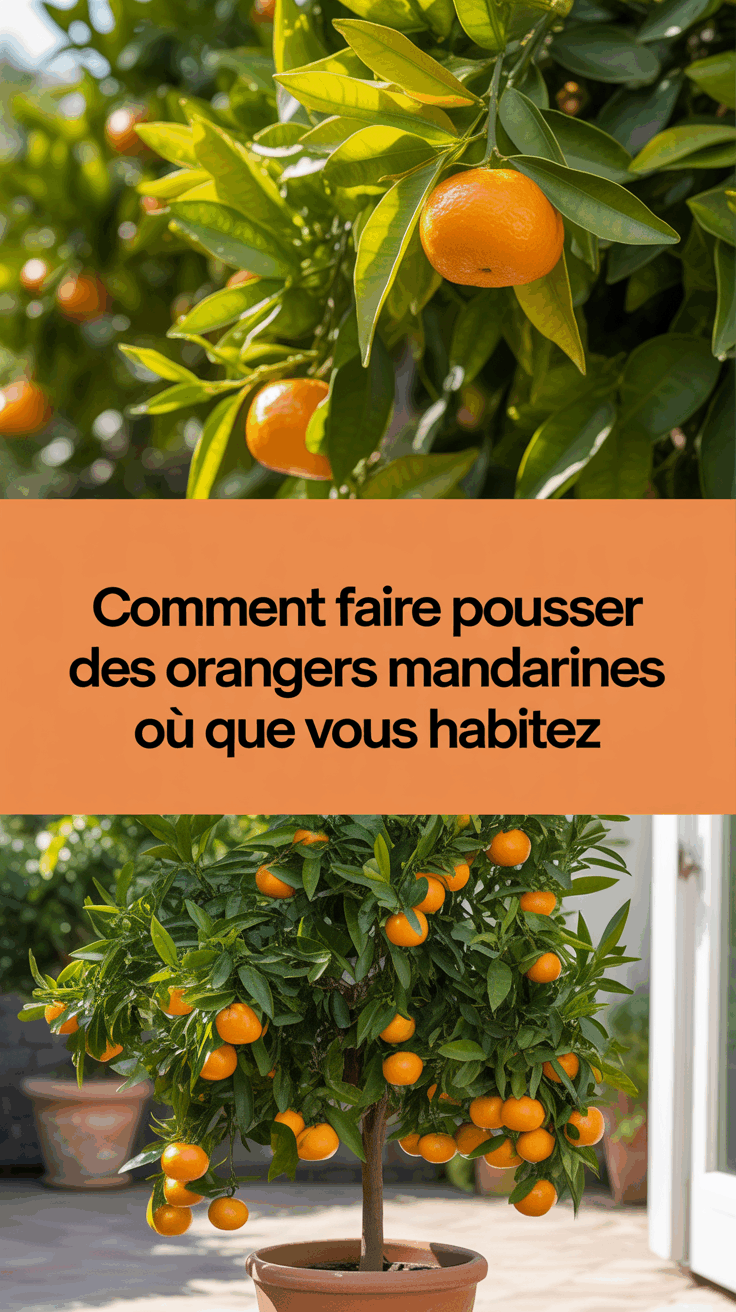 Comment Faire Pousser des Orangers Mandarines Où Que Vous Habitez