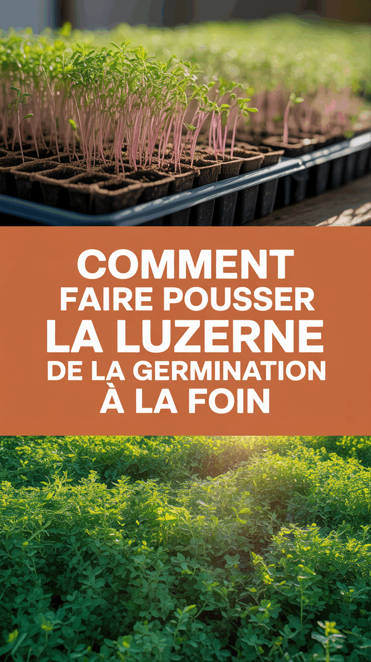 Comment Faire Pousser la Luzerne de la Germination à la Foin