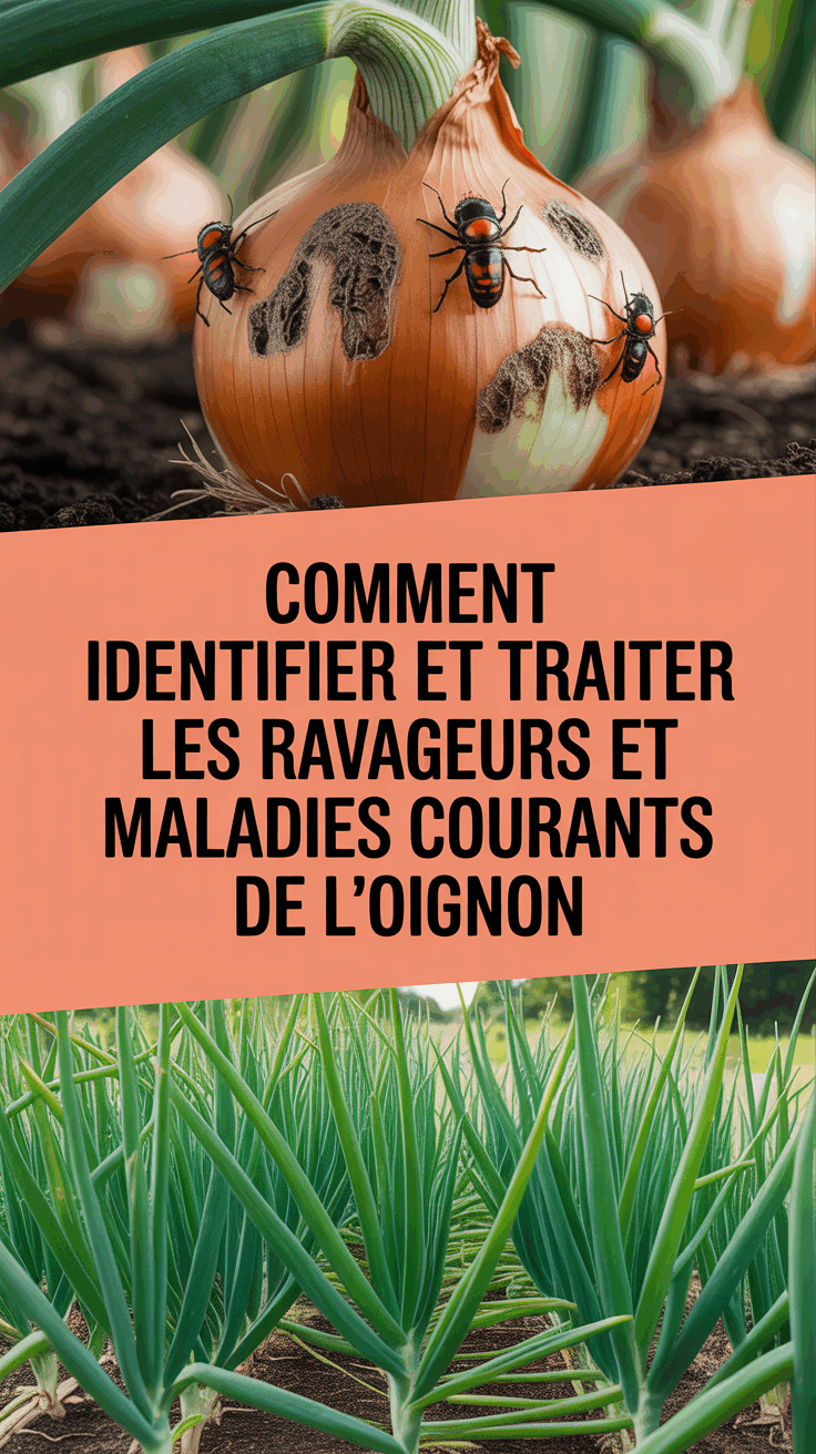 Comment Identifier et Traiter les Ravageurs et Maladies Courants de l’Oignon