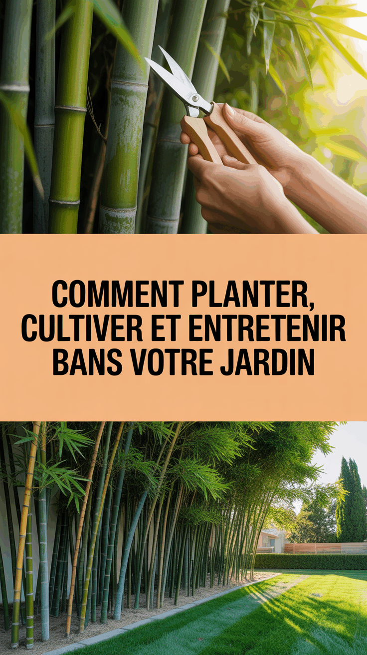 Comment Planter, Cultiver et Entretenir le Bambou dans Votre Jardin