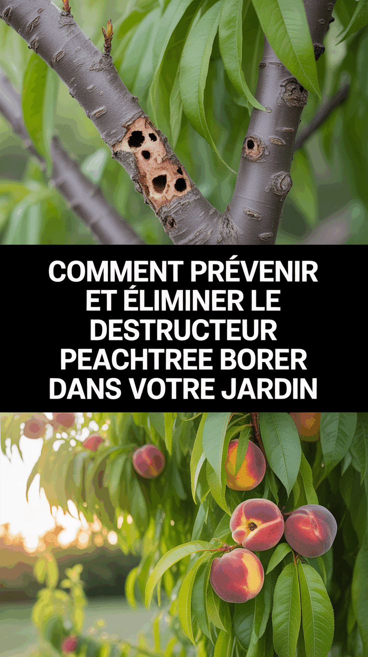 Comment Prévenir et Éliminer le Destructeur Peachtree Borer dans Votre Jardin