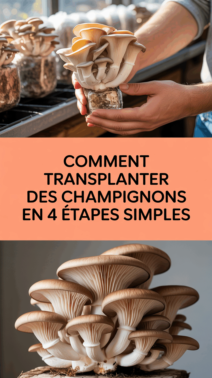 Comment Transplanter des Champignons en 4 Étapes Simples