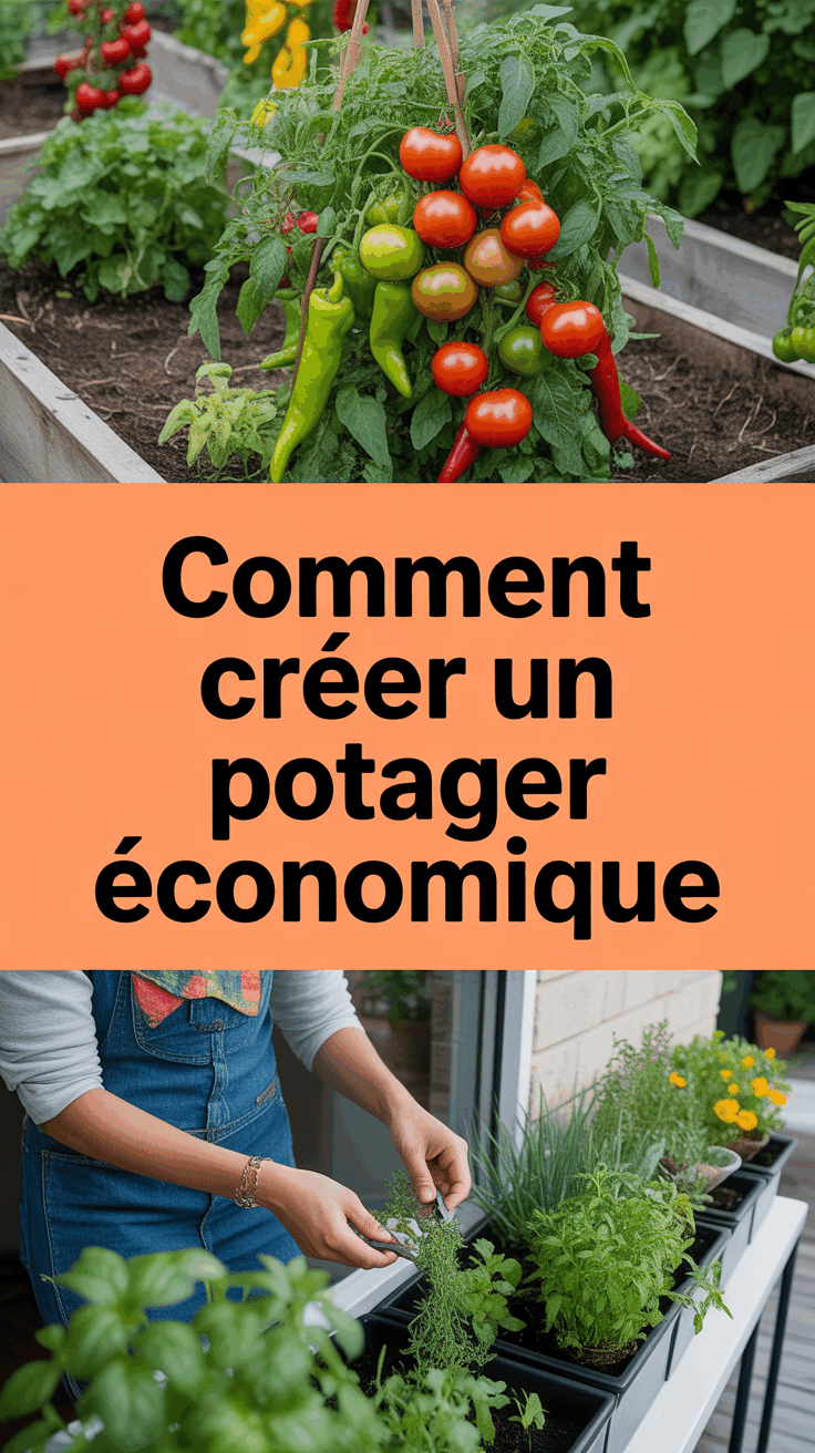 Comment créer un potager économique