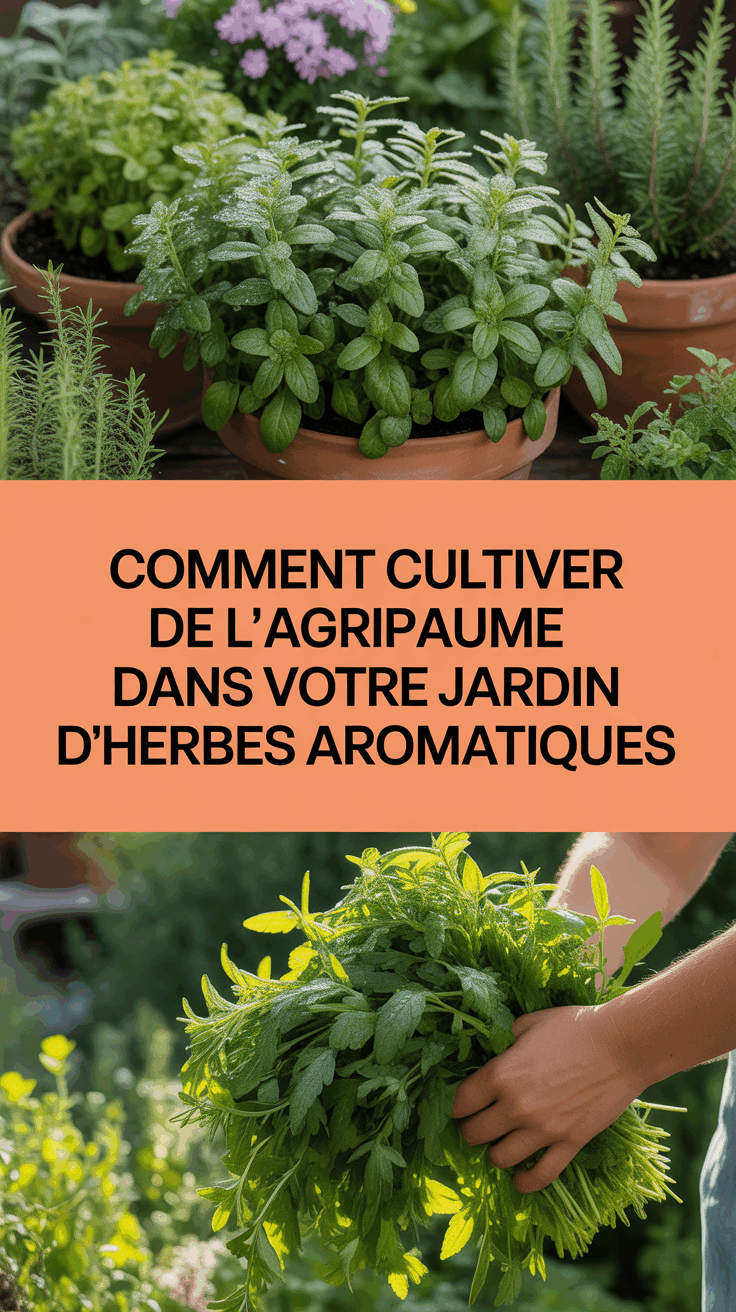 Comment cultiver de l'agripaume dans votre jardin d'herbes aromatiques