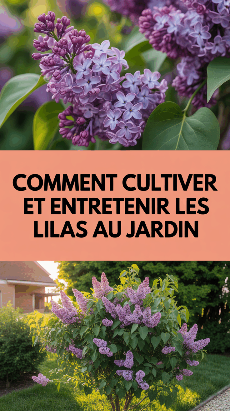Comment cultiver et entretenir les lilas au jardin