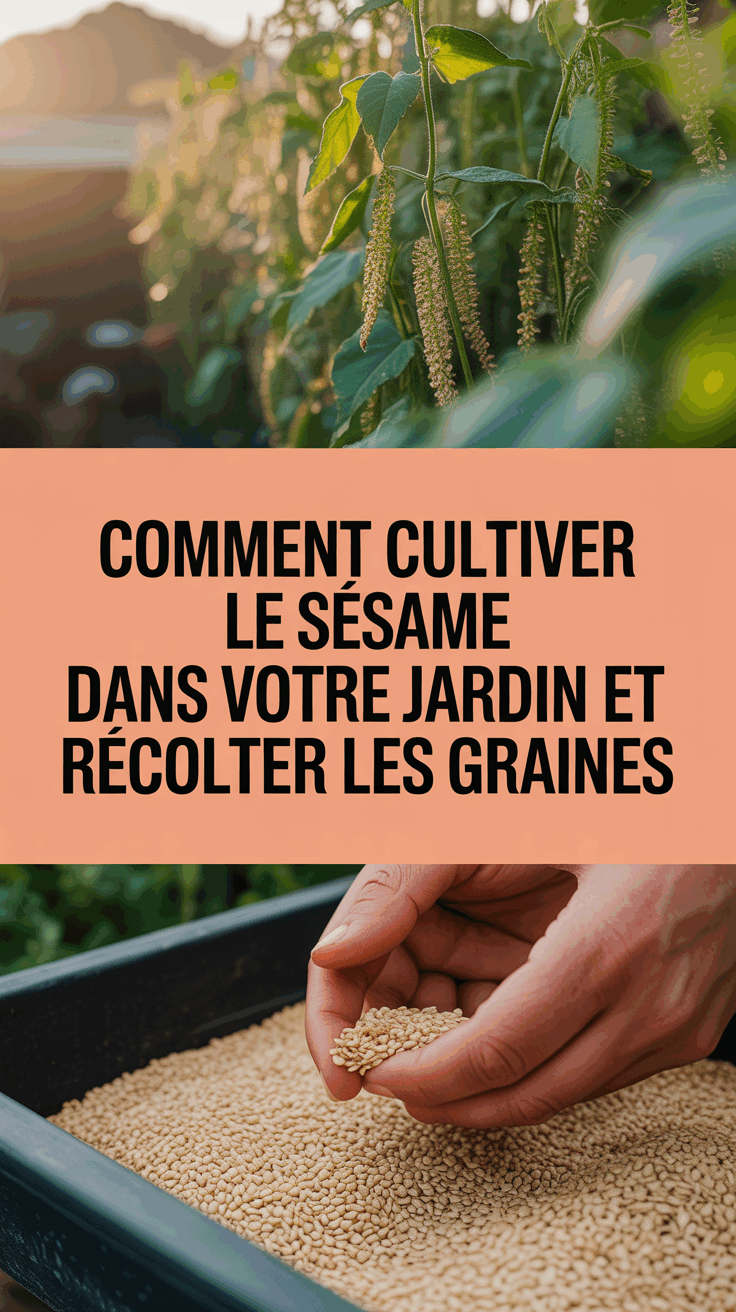 Comment cultiver le sésame dans votre jardin et récolter les graines