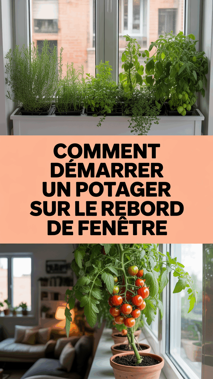 Comment démarrer un potager sur le rebord de fenêtre