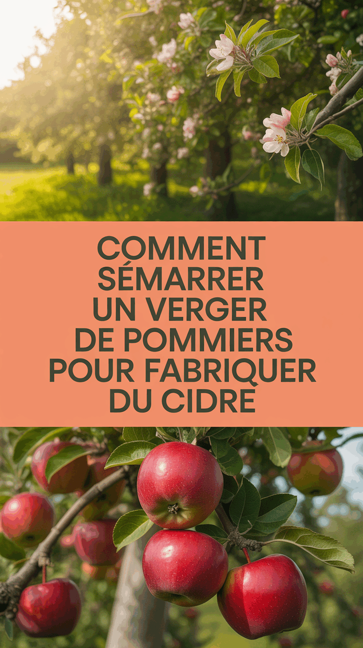 Comment démarrer un verger de pommiers pour fabriquer du cidre