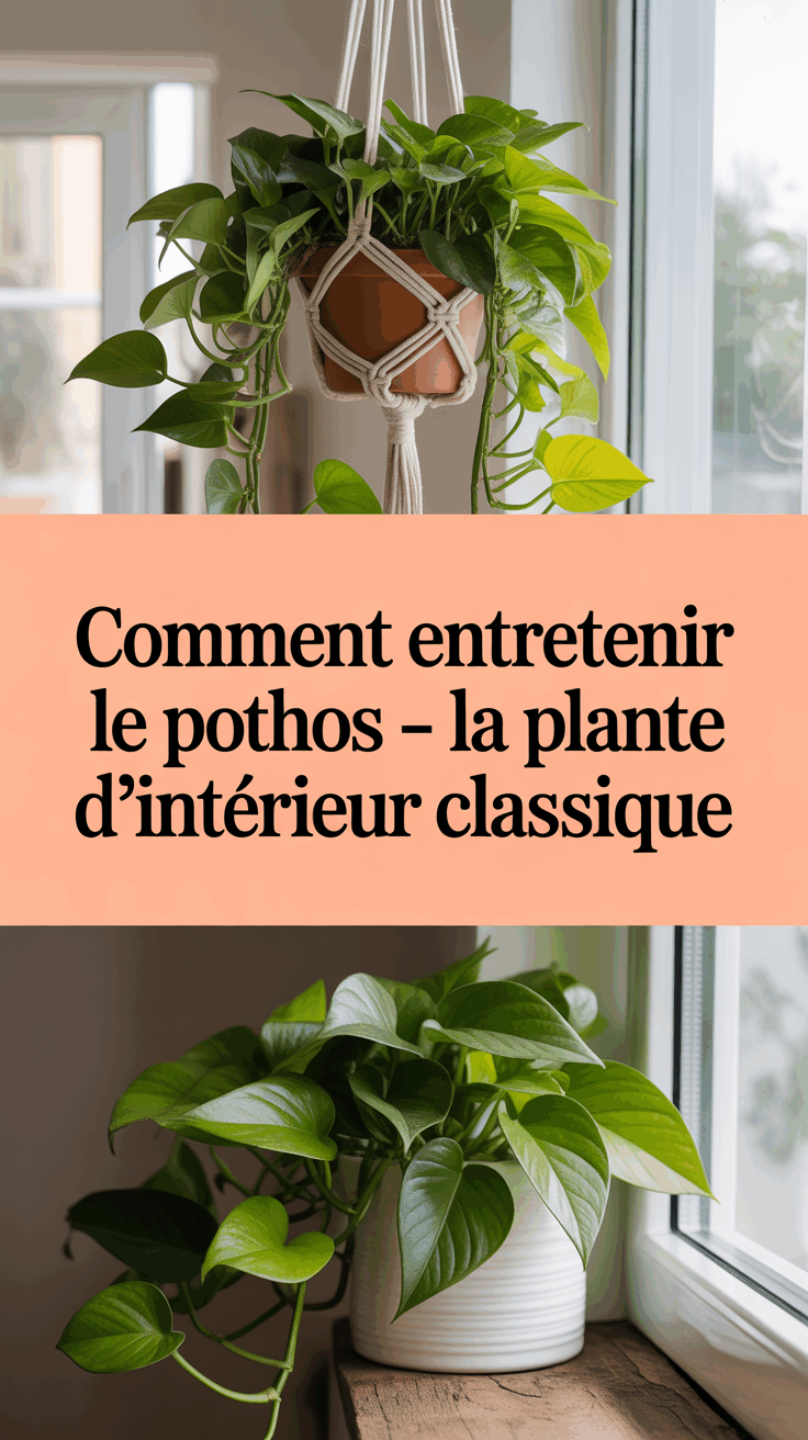Comment entretenir le Pothos – La plante d’intérieur classique