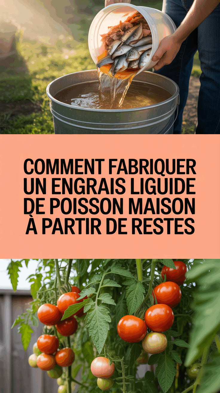 Comment fabriquer un engrais liquide de poisson maison à partir de restes