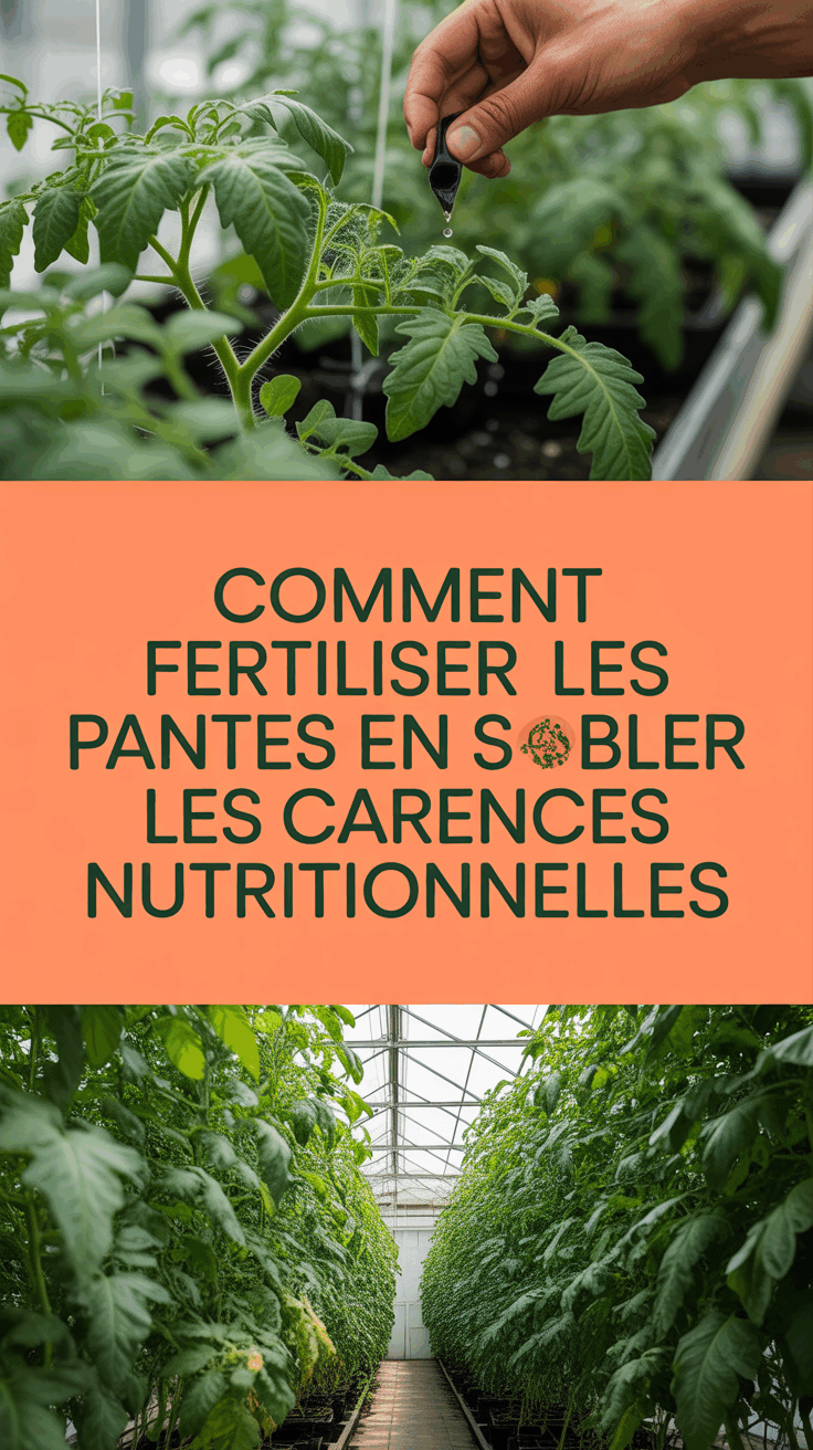 Comment fertiliser les plantes en serre pour combler les carences nutritionnelles