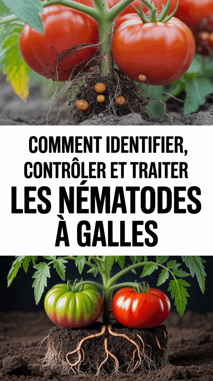 Comment identifier, contrôler et traiter les nématodes à galles