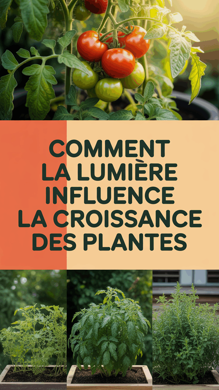 Comment la lumière influence la croissance des plantes