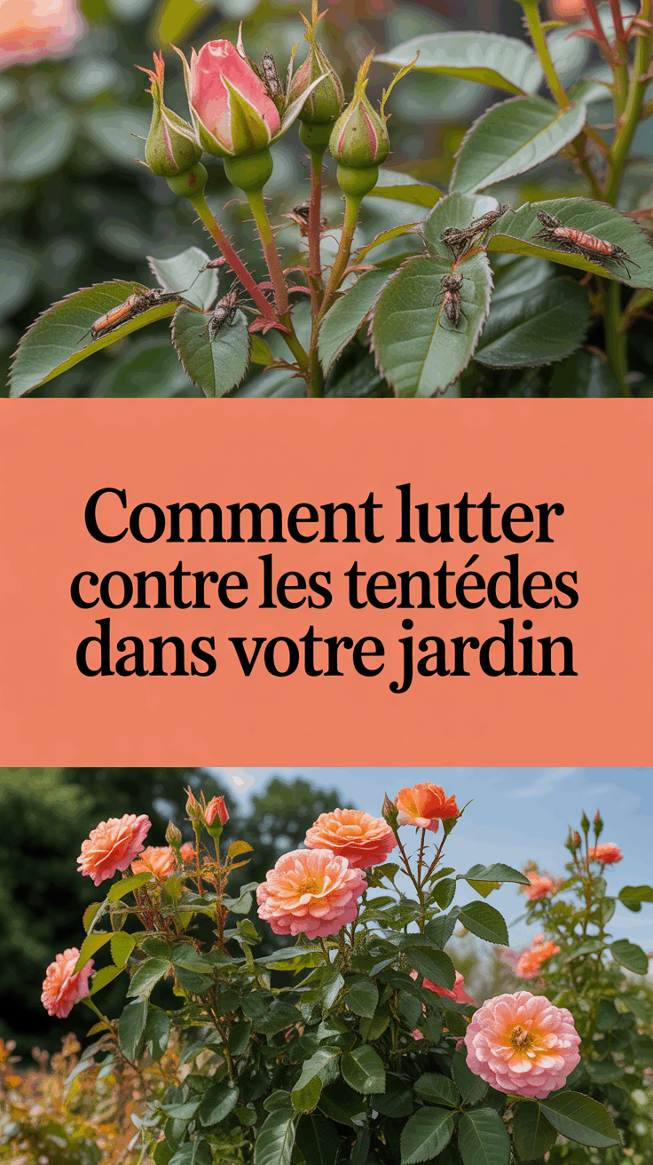 Comment lutter contre les tenthrèdes dans votre jardin