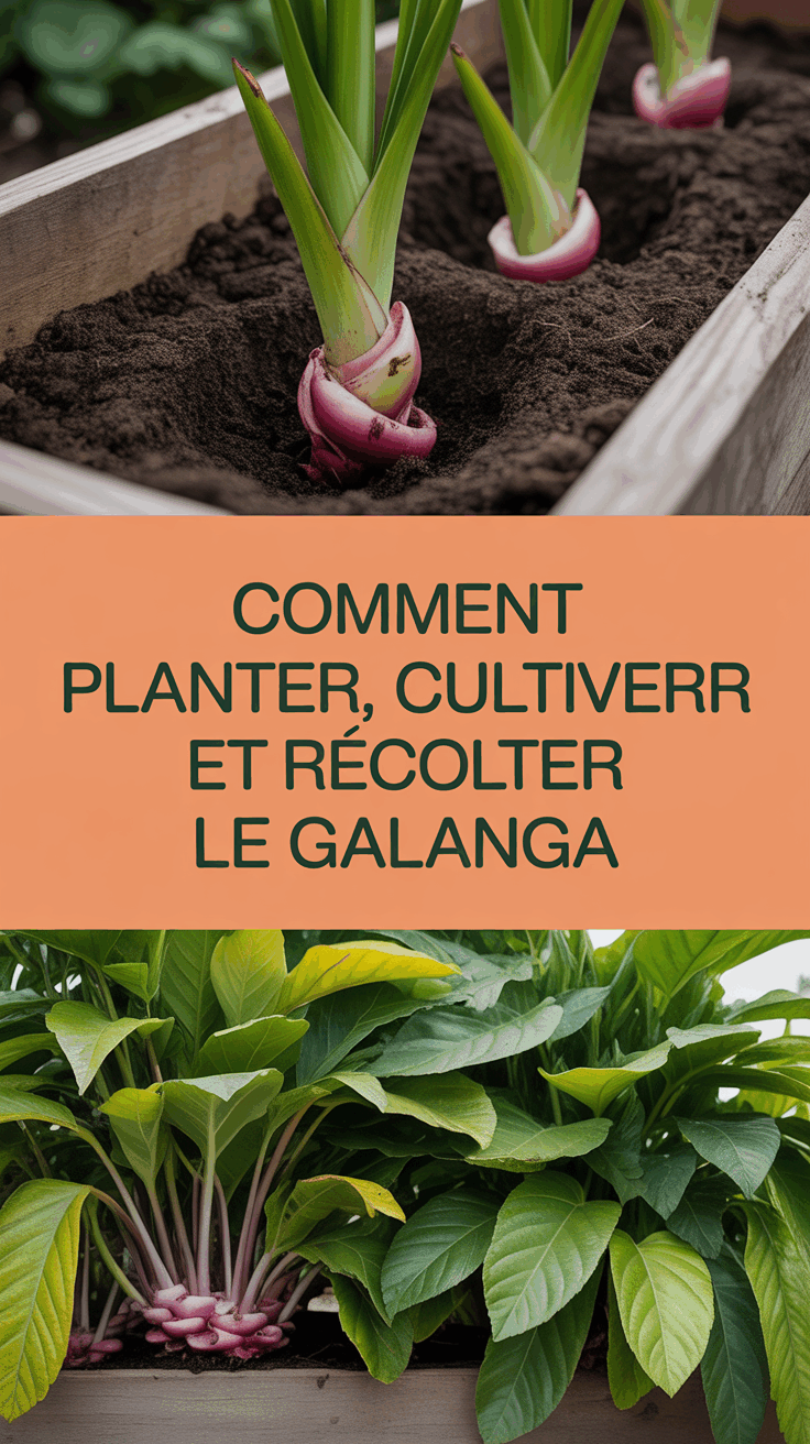 Comment planter, cultiver, entretenir et récolter le galanga