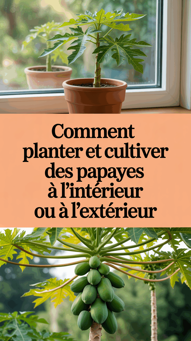 Comment planter et cultiver des papayes à l’intérieur ou à l’extérieur