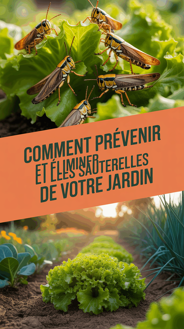 Comment prévenir et éliminer les sauterelles de votre jardin