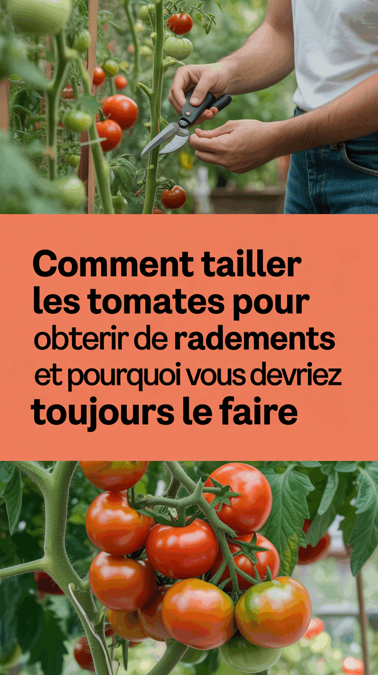 Comment tailler les tomates pour obtenir de hauts rendements et pourquoi vous devriez toujours le faire