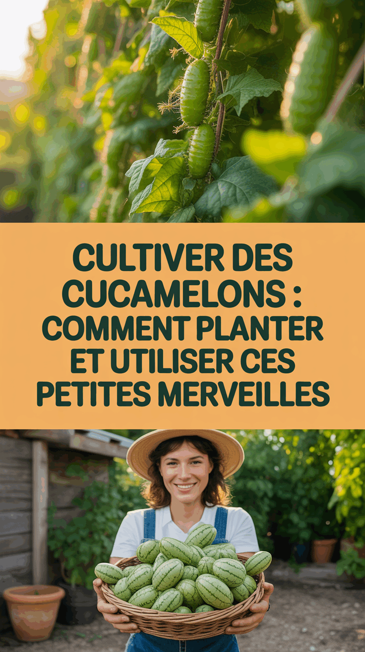 Cultiver des Cucamelons : Comment Planter et Utiliser Ces Petites Merveilles