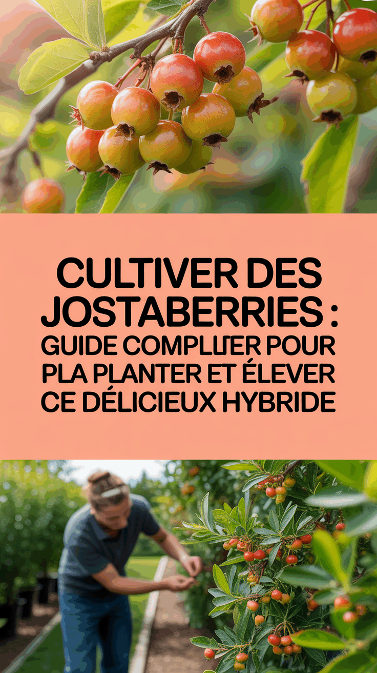 Cultiver des Jostaberries : Guide Complet pour Planter et Élever ce Délicieux Hybride