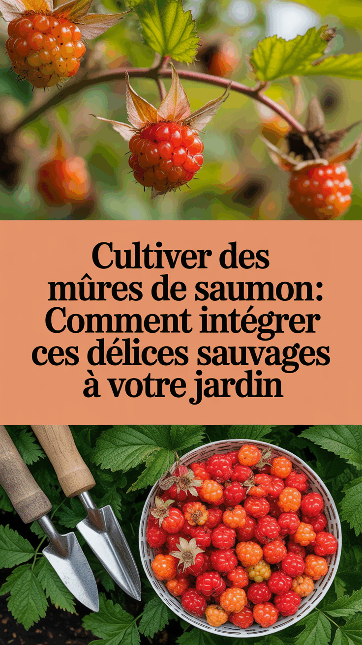 Cultiver des mûres de saumon : comment intégrer ces délices sauvages à votre jardin