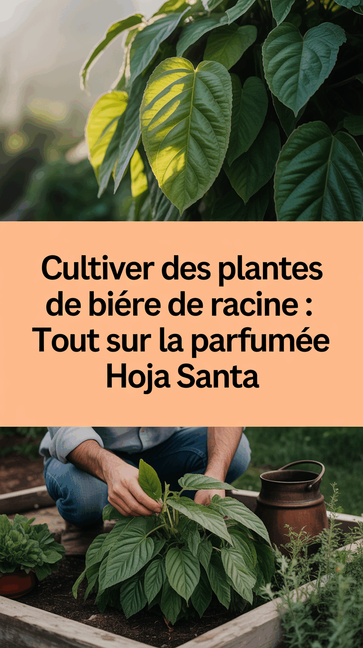 Cultiver des plantes de bière de racine : Tout sur la parfumée Hoja Santa